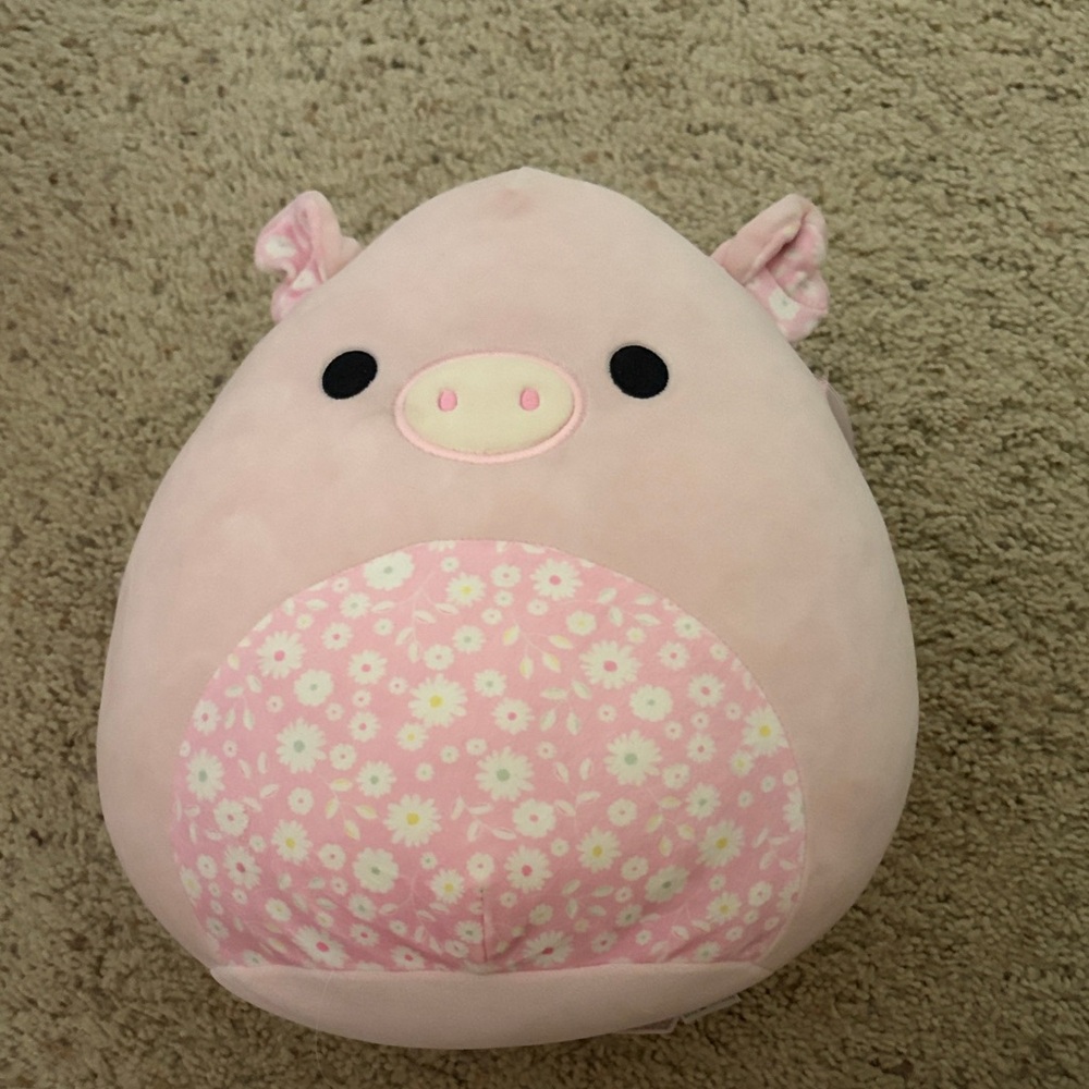 Squishmallows Pink Pig Plush